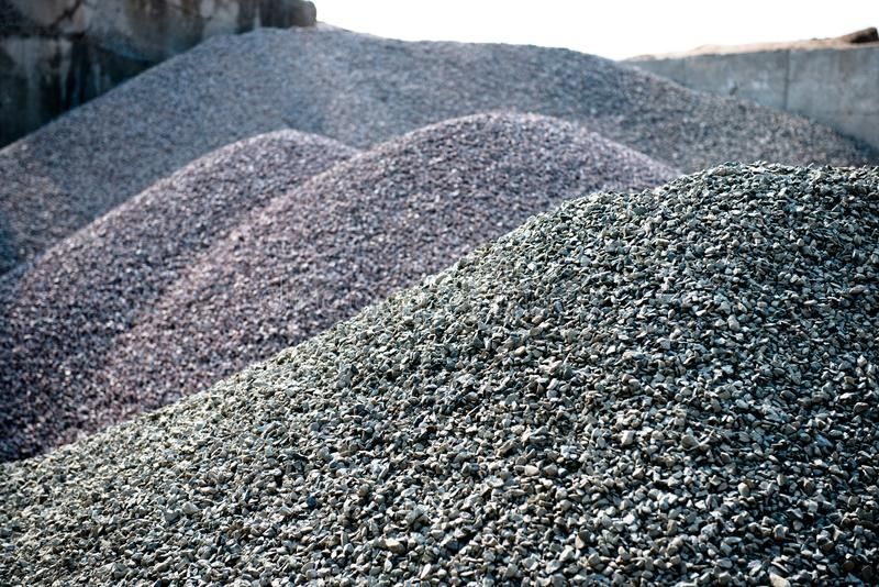 Gravel materials